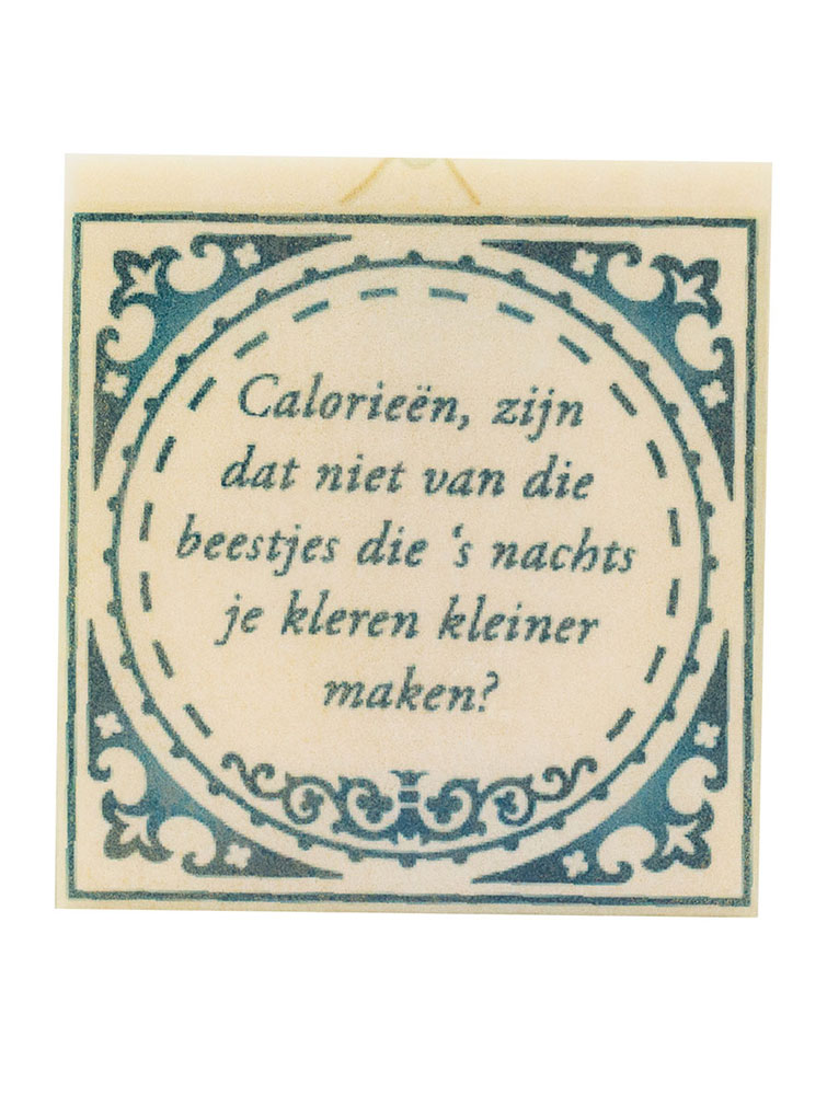 tegeltje